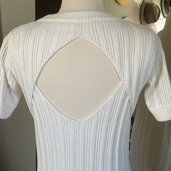 Rue Stiic Wren Knit Maxi Dress White S - Picture 8 of 13